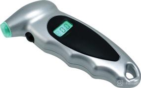 img 1 attached to 🐵 Bell Automotive Digital Tire Gauge - Monkey Grip Edition (Black/Silver)