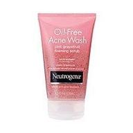 🍊 neutrogena pink grapefruit oil-free acne wash foaming scrub 4.2 fl oz (2 pack) logo