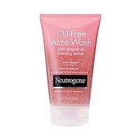 img 1 attached to 🍊 Neutrogena Pink Grapefruit Oil-Free Acne Wash Foaming Scrub 4.2 fl oz (2 Pack)