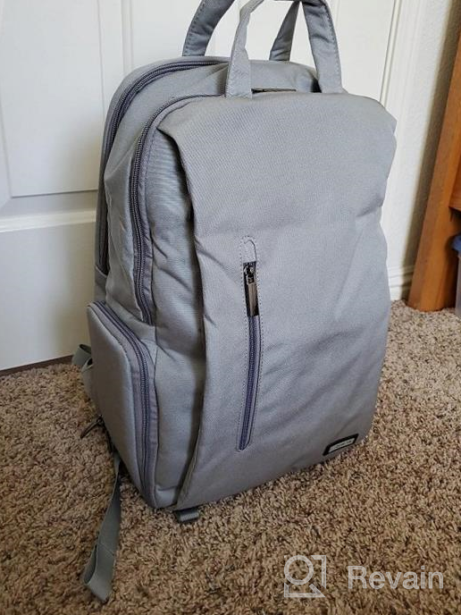 img 1 attached to Stay Protected And Organized: CADeN Waterproof Camera Backpack With Anti-Theft, Laptop Compartment, Tripod Holder, And Rain Cover - Compatible With Sony Canon Nikon Olympus review by Branden Type