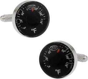 img 4 attached to Cuff Daddy CD 1505 Thermometer Cufflinks Fahrenheit
