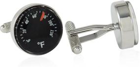 img 3 attached to Cuff Daddy CD 1505 Thermometer Cufflinks Fahrenheit