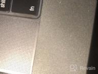 img 1 attached to FORITO Palm Rest Cover Skin & Trackpad Protector For 16 Inch MacBook Pro A2141 (2019) - Space Gray review by Brent Rosecrans
