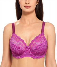 img 3 attached to Plus Size Full Coverage Lace Underwire Unlined Bra For Women By DELIMIRA - Perfectly Optimized For Search Engines