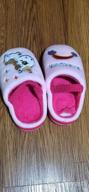 img 1 attached to Apakowa Kids Boys Girls Comfort Cute Animal Slippers Warm Non Slip Indoor Shoes review by Kyle Costello