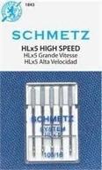 🧵 schmetz hlx5 quilting needles - professional high-speed - carded - size 100/16 logo