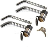 🔒 enhanced trailer security: master lock keyed alike hitch locks 2866ka-2 логотип