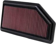 🚘 k&amp;n engine air filter: high performance, premium, washable replacement filter for 2011-2017 honda odyssey (33-2461) logo