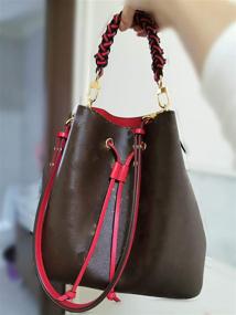 img 1 attached to Pлетеная ручка Beaubourg Neverfull Pochette Аксессуары для женщин: Аксессуары для сумок