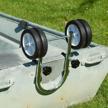 easy-move boat dolly cart - ideal for canoes and small boats, by elevate outdoors logo