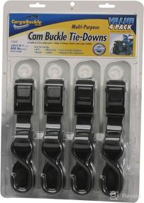 img 1 attached to BoatBuckle Value Series Cambuckle Tie-Down - F12637