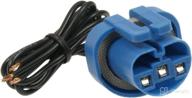 🔵 acdelco professional ls256 headlamp socket: enhanced performance with blue finish logo