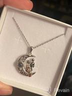img 1 attached to ONEFINITY Sterling Silver Nightmare Necklace With Skull Pendant - Perfect Birthday Gift For Women, Wife, And Daughters review by Michael Tran