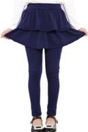 face dream footless leggings pantskirt girls' clothing : leggings logo