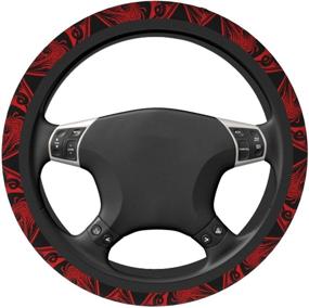 img 2 attached to Gdewcro Steering Universal Neoprene Protector Interior Accessories best on Steering Wheels & Accessories