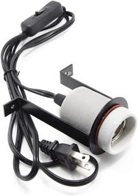 img 4 attached to 🔥 2RZ Reptile Ceramic Heat Lamp Holder: Durable Pet Heater Bracket (Bulb Not Included)