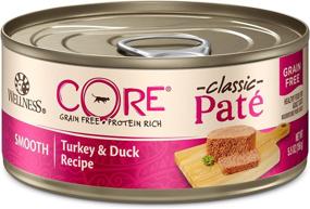 img 4 attached to Wellness CORE Grain-Free Wet Cat Food: Natural Turkey & Duck Pate, 5.5 oz Cans - Pack of 24