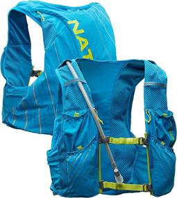 img 4 attached to 🏃 Nathan Pinnacle 12L Hydration Pack Running Vest with 1.6L Water Bladder Included: Ideal Hydration Backpack for Women/Men/Unisex for Runs, Hiking, Cycling, and More!