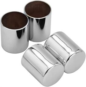 img 1 attached to Amazcha 4 PCS Chrome Docking Hardware Чехлы для Harley Street Glide Road King 2009-2022