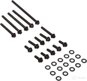 img 1 attached to 🔩 High-Quality ARP 1541504 Black Oxide Hex Bolt Kit for Timing Cover and Water Pump