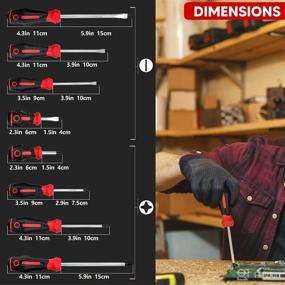 img 3 attached to YIYITOOLS Screwdriver Set Assorted 8 Piece（PH