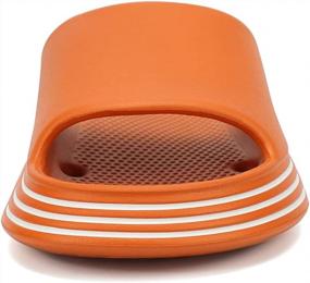 img 1 attached to Quick Drying Shower Sandals With Drainage Holes - Soft Sole Men'S And Women'S Bathroom Slippers