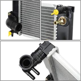 img 1 attached to DNA Motoring OEM RA 13076 Aluminum Radiator