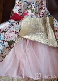 img 7 attached to Цветочное безрукавное платье для девочек - Одежда Maoo Garden