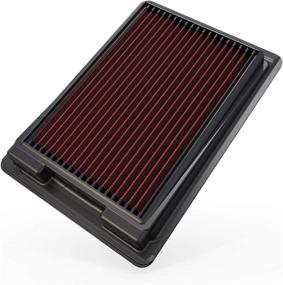 img 4 attached to 🔧 K&amp;N Engine Air Filter: High Performance, Premium, Washable, Replacement Filter for 2015-2019 Hyundai/Kia L4 (Sonata, Sonata Hybrid, Optima, Optima Hybrid, Cadenza, K5, K7) - 33-5026