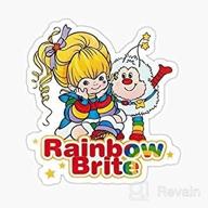 rainbow brite sticker - sticker graphic for auto, wall, laptop, cell, truck - window, car, truck decal логотип