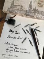 img 1 attached to Transform Your Writing With AIVN'S Feather Quill Calligraphy Set - Includes 12 Nibs For Perfect Strokes review by John Greene