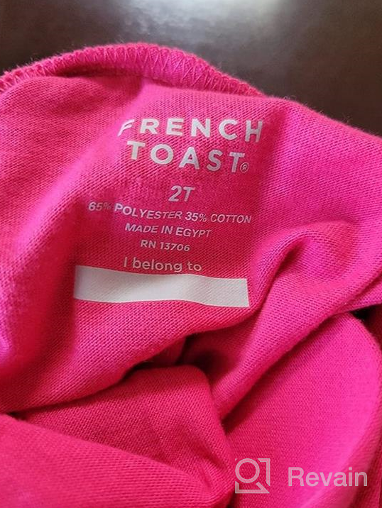 img 1 attached to 💖 Fuchsia Toddler Turtleneck for Girls - French Toast Top for Clothing and Blouses review by Michelle Carey