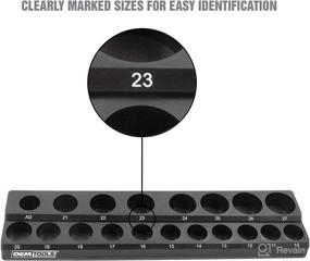 img 2 attached to 🔧 OEMTOOLS 22487: 3-Piece Magnetic Socket Organizers for Efficient Toolbox Tool Organization