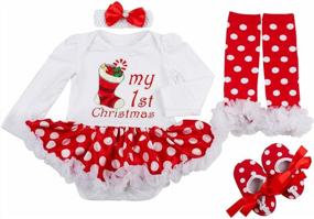 img 3 attached to Festive Christmas Outfits For Baby Girls | Slowera Clothes