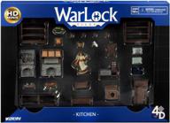 wizkids rpg settings: warlock tiles kitchen accessories for enhanced gameplay experience logo
