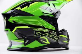 img 2 attached to 🏍️ Vega Helmets MCX Lightweight Off-road Fully Loaded Dirt Bike Helmet