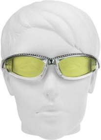 img 2 attached to Women'S Motorcycle Sunglasses With Chrome Frame And Rhinestones, Foam Padded Biker Shades