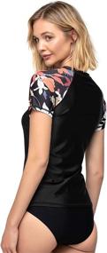 img 2 attached to AXESEA Womens Rashguard Protection Swimsuit Women's Clothing : Swimsuits & Cover Ups