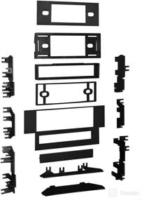 img 1 attached to Metra 99-7401 Single DIN Installation Multi-Kit | Compatible with 1985-1997 Nissan Vehicles (Black)