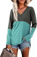 women's leopard color block blouse tunic top - short/long sleeve round neck side twist t shirt logo