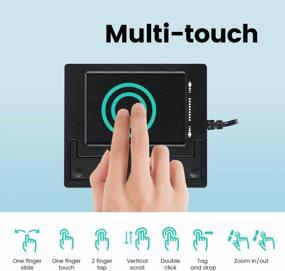 img 3 attached to Effortlessly Navigate Your Laptop Or Desktop With The Perixx PERIPAD-501 Wired USB Touchpad