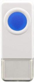 img 4 attached to STARPOINT Expandable Wireless Long Range Doorbell Chime Alert System With Waterproof Remote Transmitter Button Add-On, Model LTW In White
