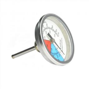 img 1 attached to 2-Pack Professional BBQ Thermometer For Charcoal Smoker & Gas Grill - 2 Inch Temperature Gauge By Onlyfire