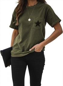 img 2 attached to Stylish Womens Short Sleeve Graphic T-Shirts: Trendy Crew Neck Casual Tops And Blouses From MLEBR