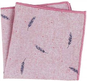 img 2 attached to Upgrade Your Style With Houlife Soft Cotton Handkerchiefs For Men - Perfect For Weddings And Business Parties