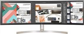 img 4 attached to LG 49WL95C-W 49-Inch Curved Ultrawide 5120x1440p Monitor with Tilt and Height Adjustment