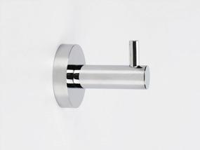 img 2 attached to Polished Chrome Round Towel Bar Set: LUCKUP 4-Piece Bathroom Hardware In SUS304 Stainless Steel, Wall Mounted Bath Accessories