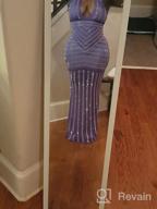 img 1 attached to Women'S Sexy Hot Drilling Process Dress - Perfect For Parties & Club Nights! review by Jonathan Collins