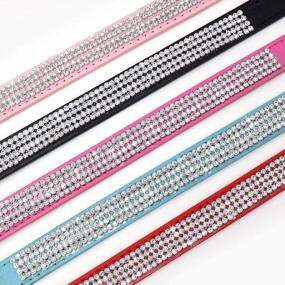 img 1 attached to Shine Bright With Didog'S Diamond-Encrusted Dog Collar For XS & Small Dogs!