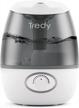 22 hours of ultra quiet operation: tredy humidifier for bedroom, nursery & large rooms (2.2l, 260ft² coverage) - grey logo